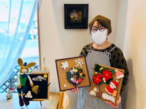 ニットカフェ「Tree house ツリーハウス」5周年　編み物のある暮らしを広げたい